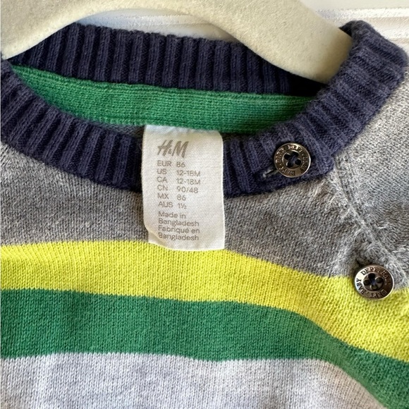 H&M Retro Striped sweater - Picture 3 of 4